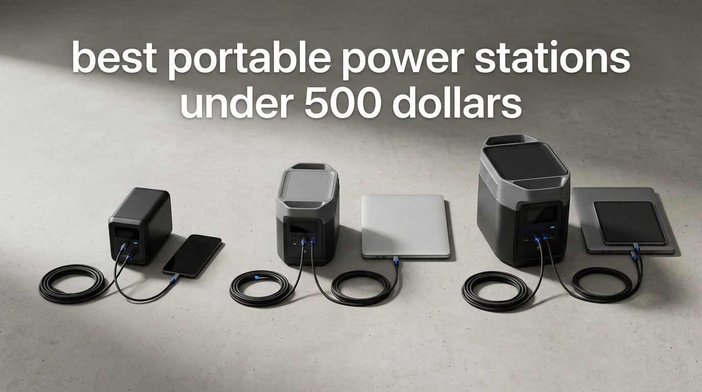 best portable power stations under 500 dollars