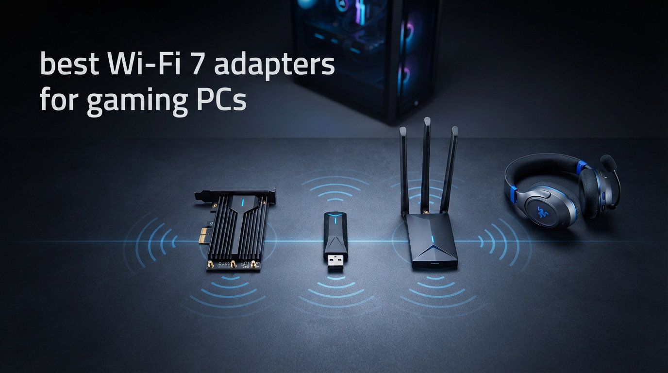 best Wi-Fi 7 adapters for gaming PCs
