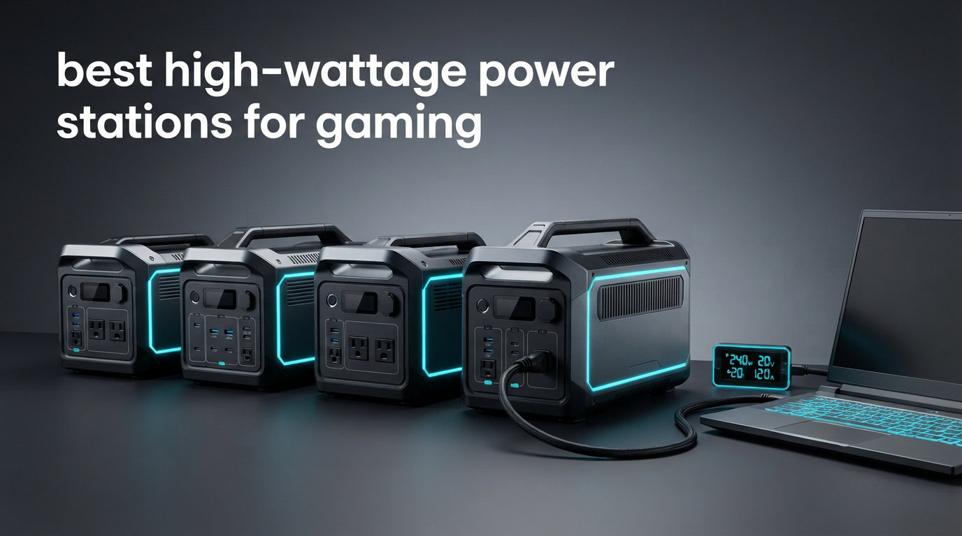 best high-wattage power stations for gaming