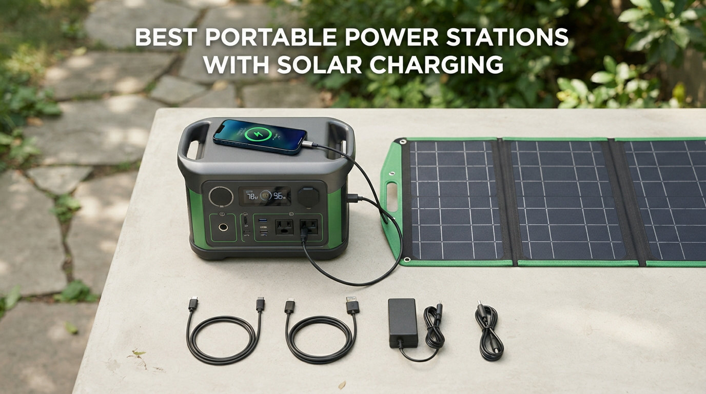 best portable power stations with solar charging