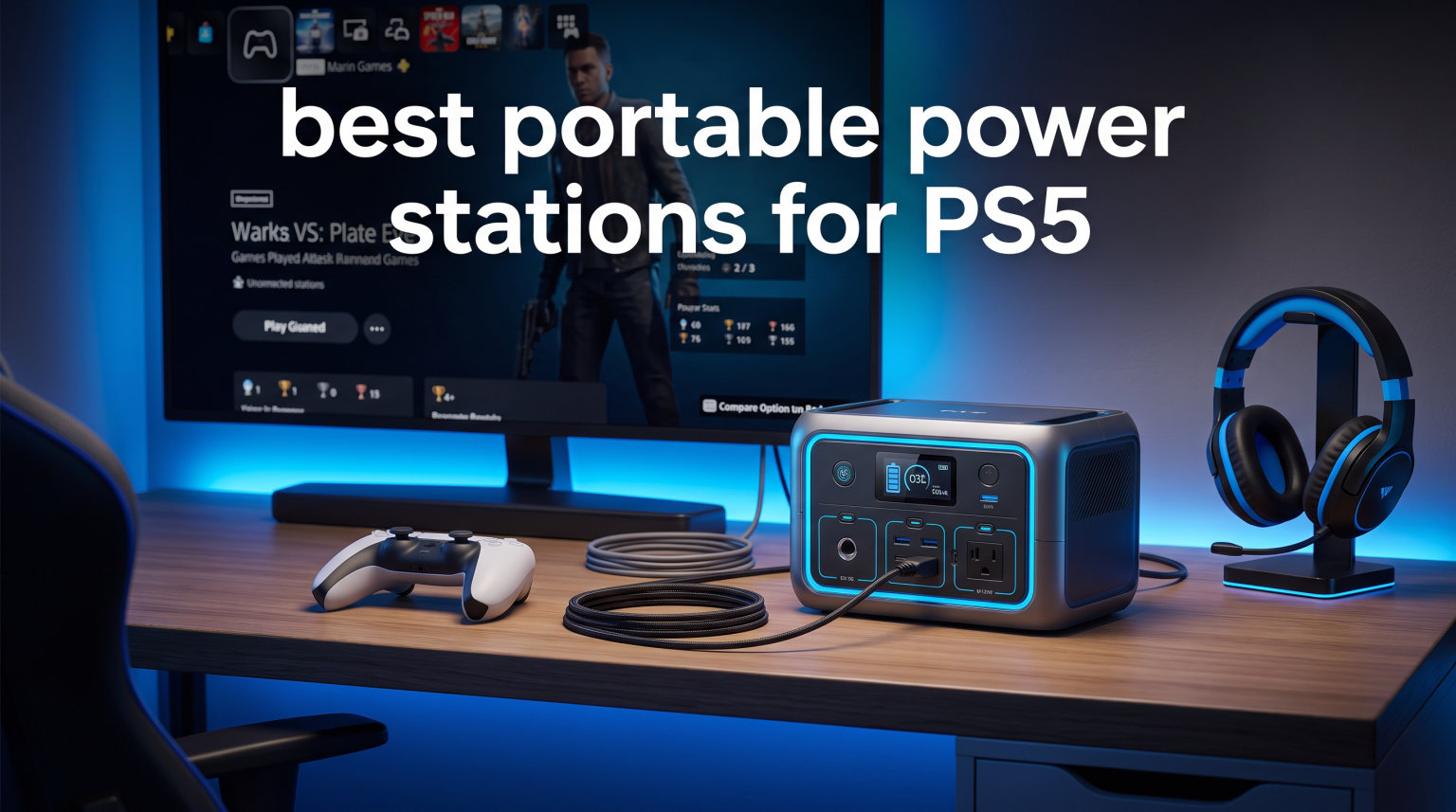 best portable power stations for PS5