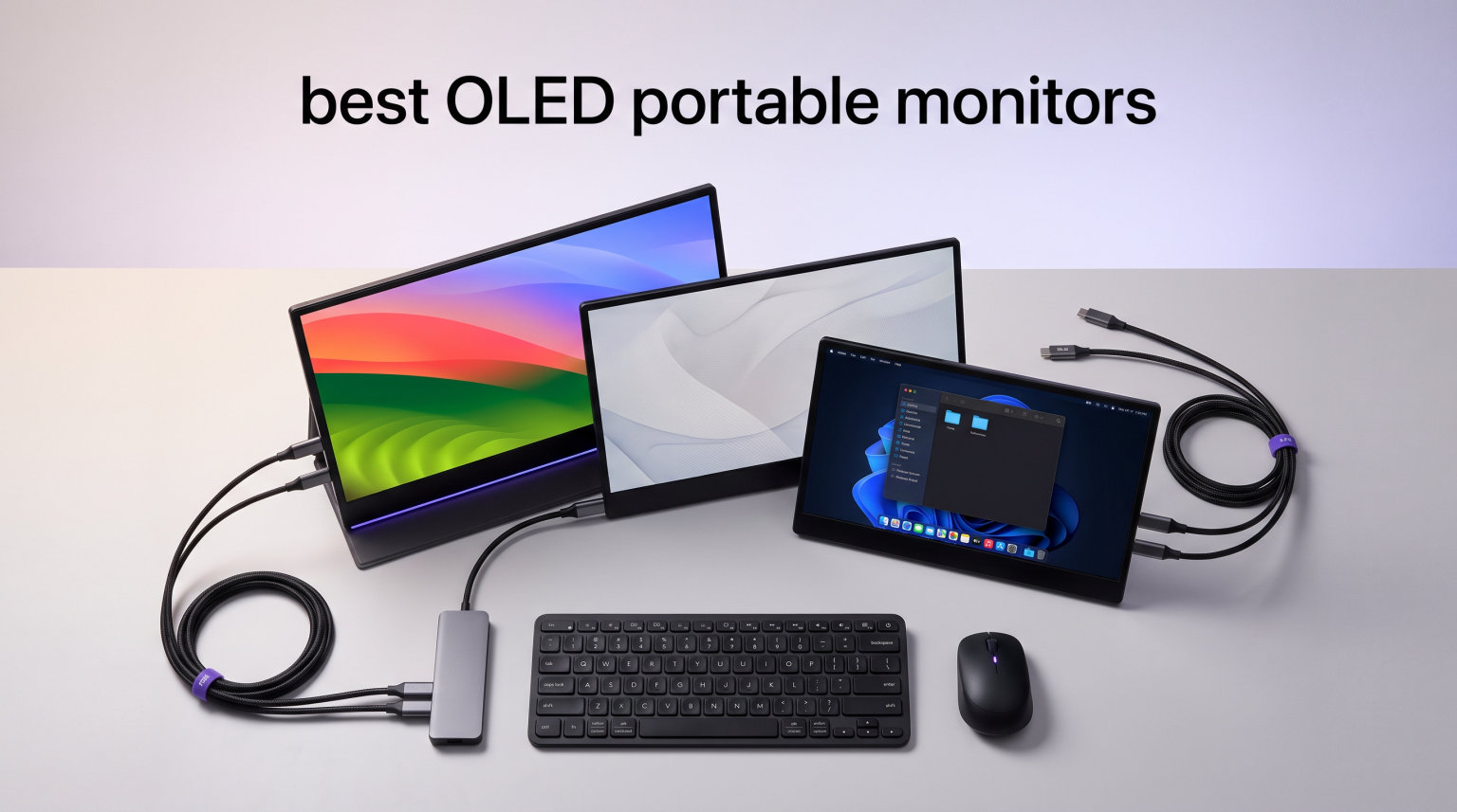 best OLED portable monitors