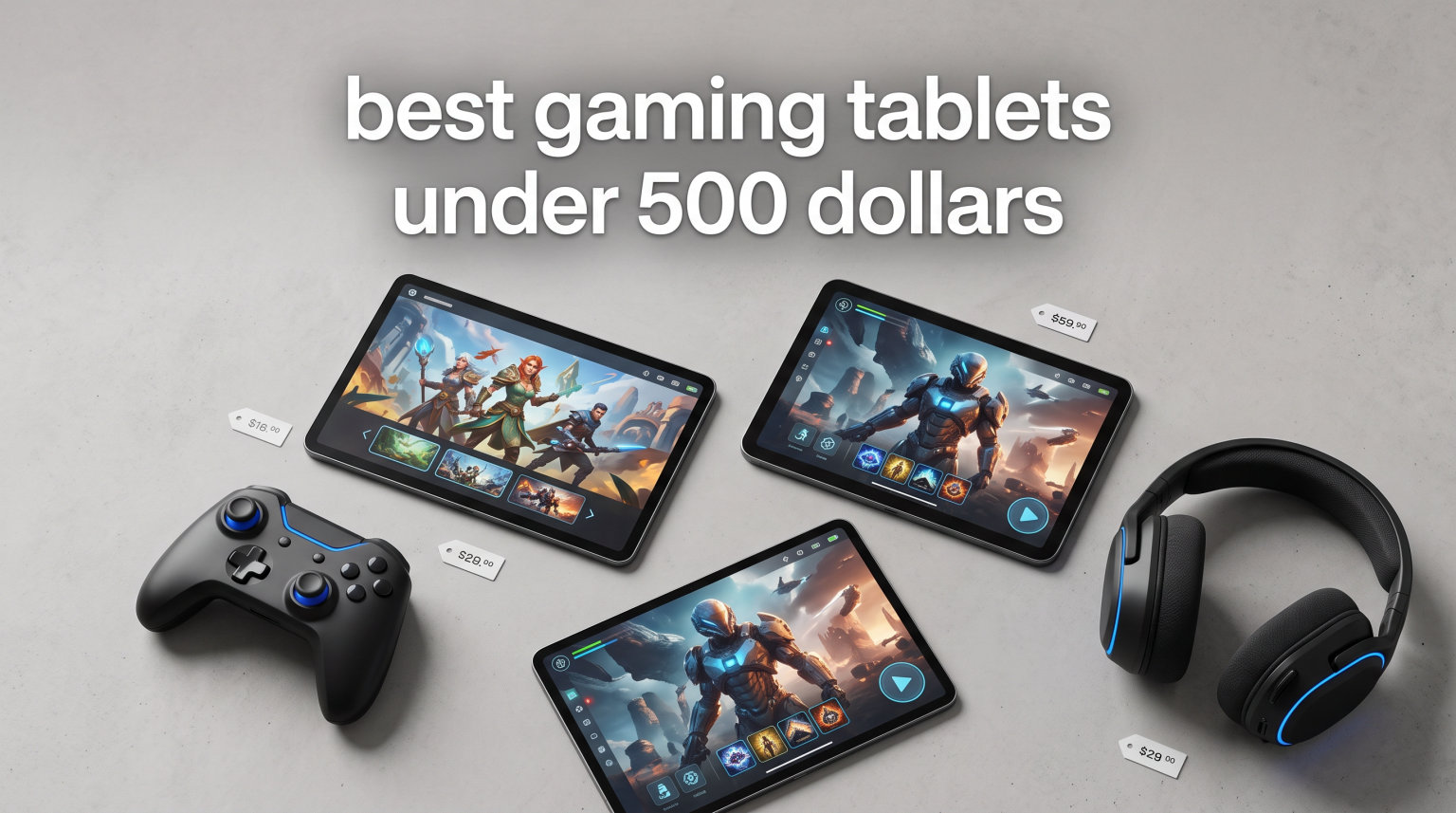 best gaming tablets under 500 dollars