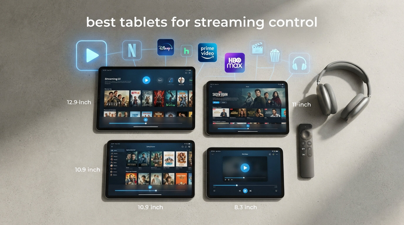 best tablets for streaming control