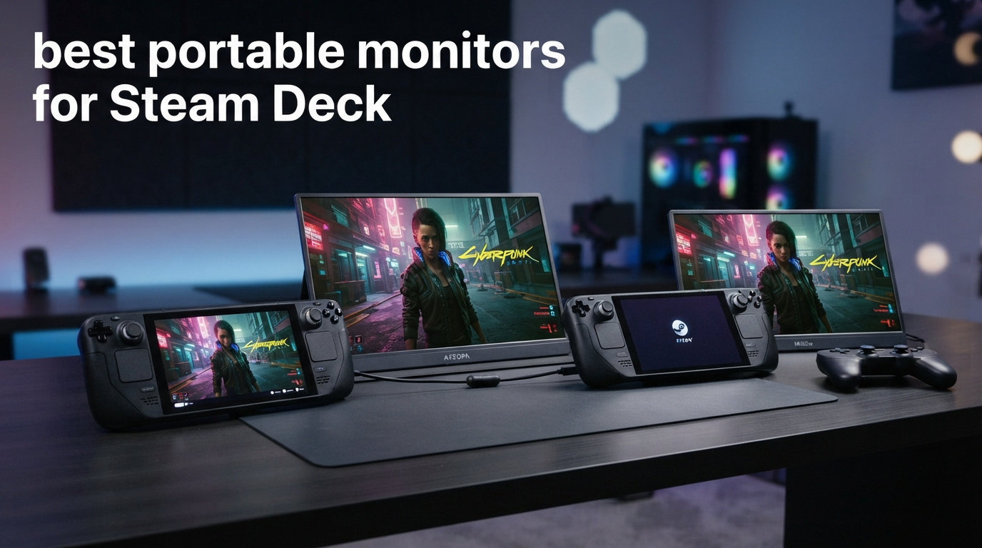 best portable monitors for Steam Deck