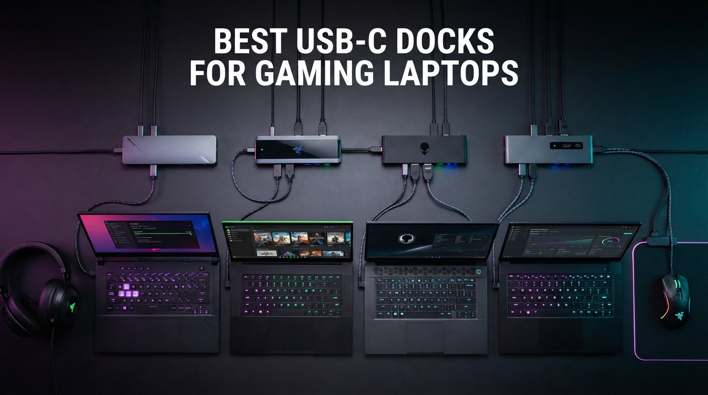 best USB-C docks for gaming laptops
