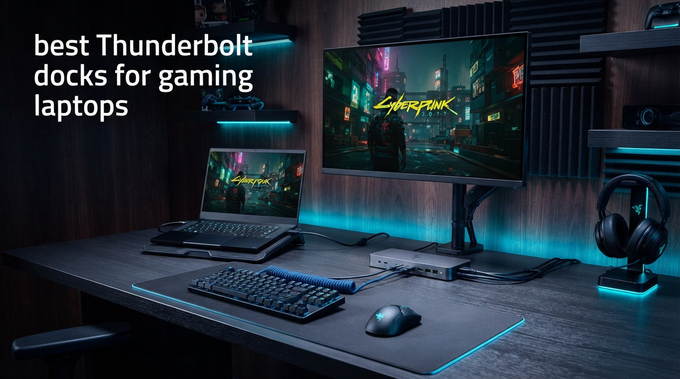 best Thunderbolt docks for gaming laptops