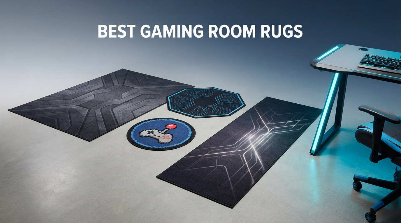 best gaming room rugs