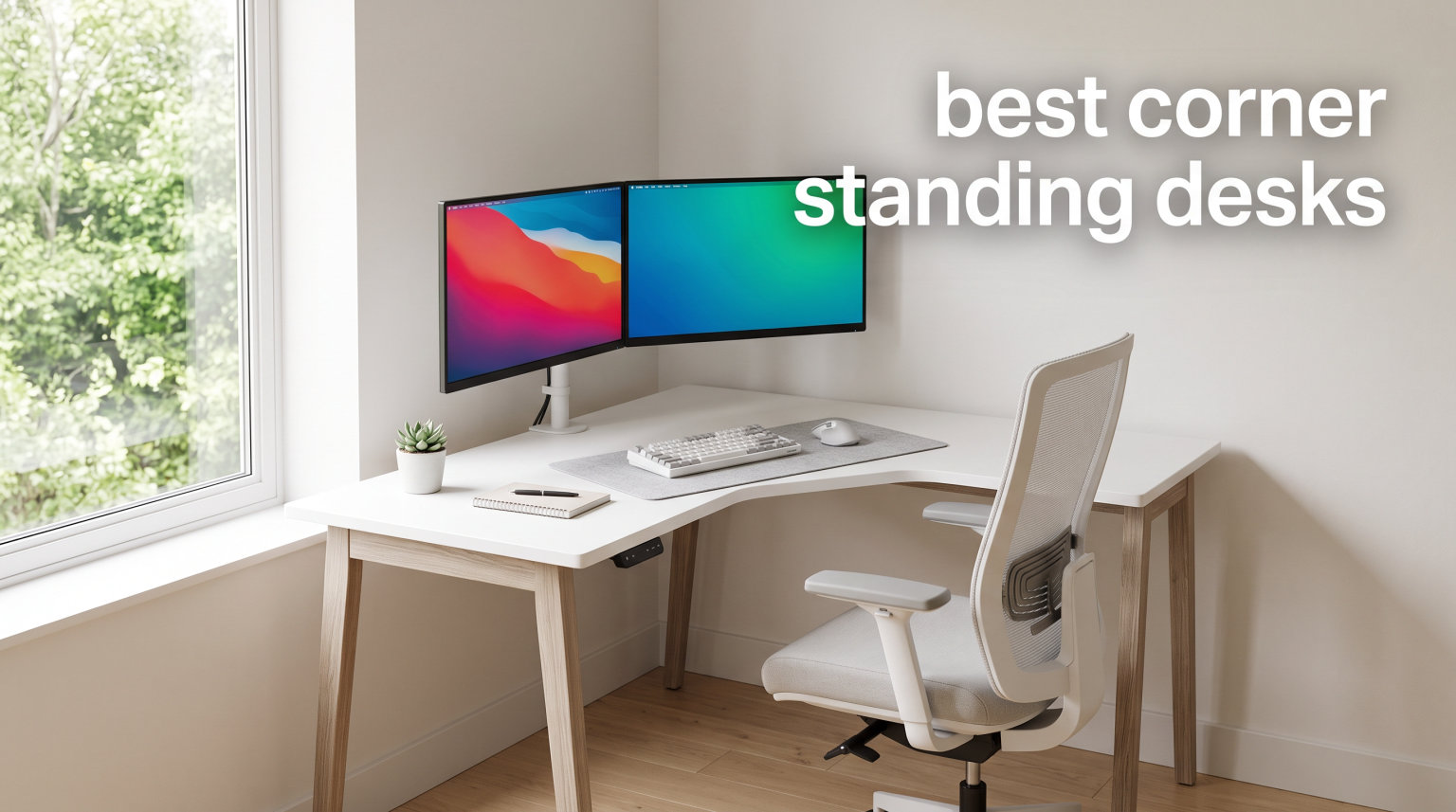 best corner standing desks