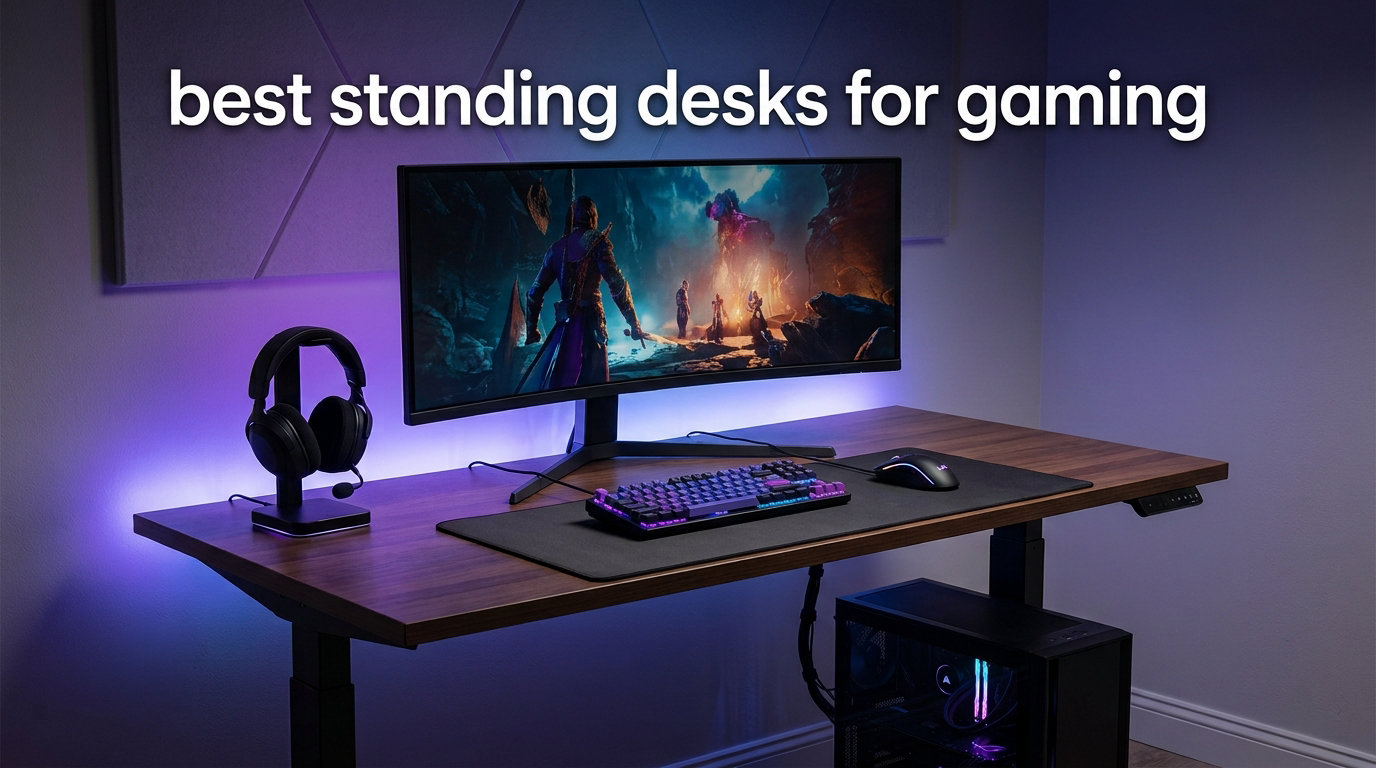best standing desks for gaming