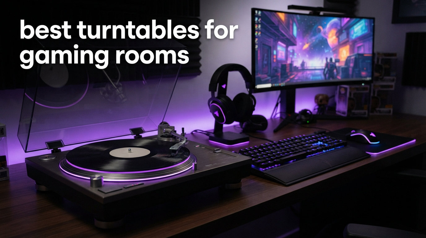 best turntables for gaming rooms