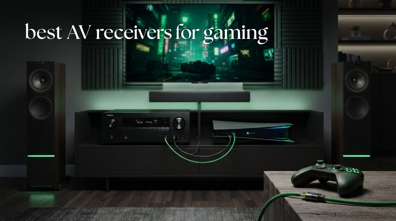 best AV receivers for gaming