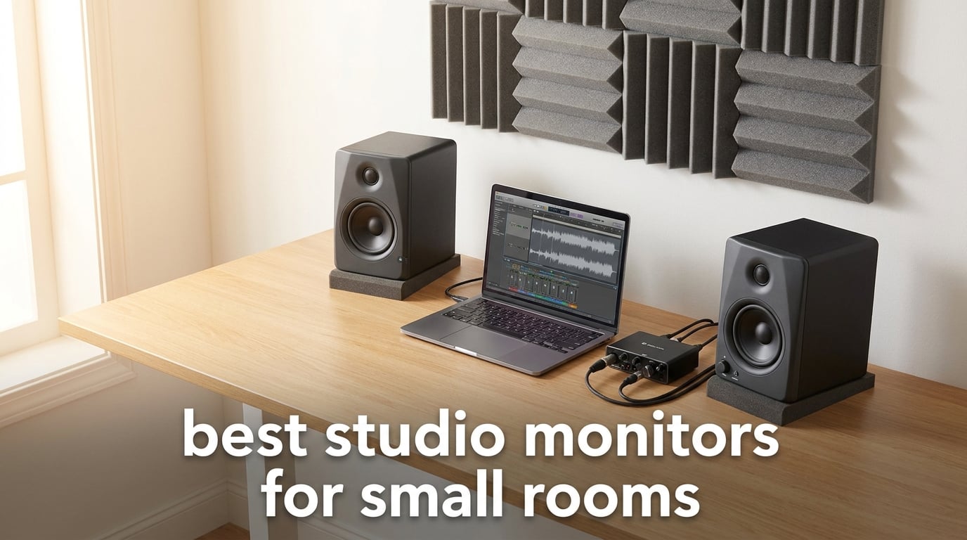 best studio monitors for small rooms