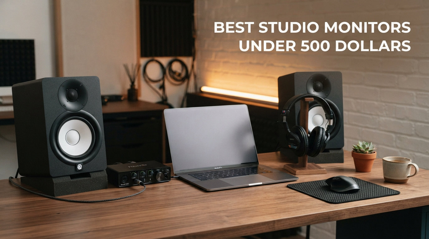 best studio monitors under 500 dollars