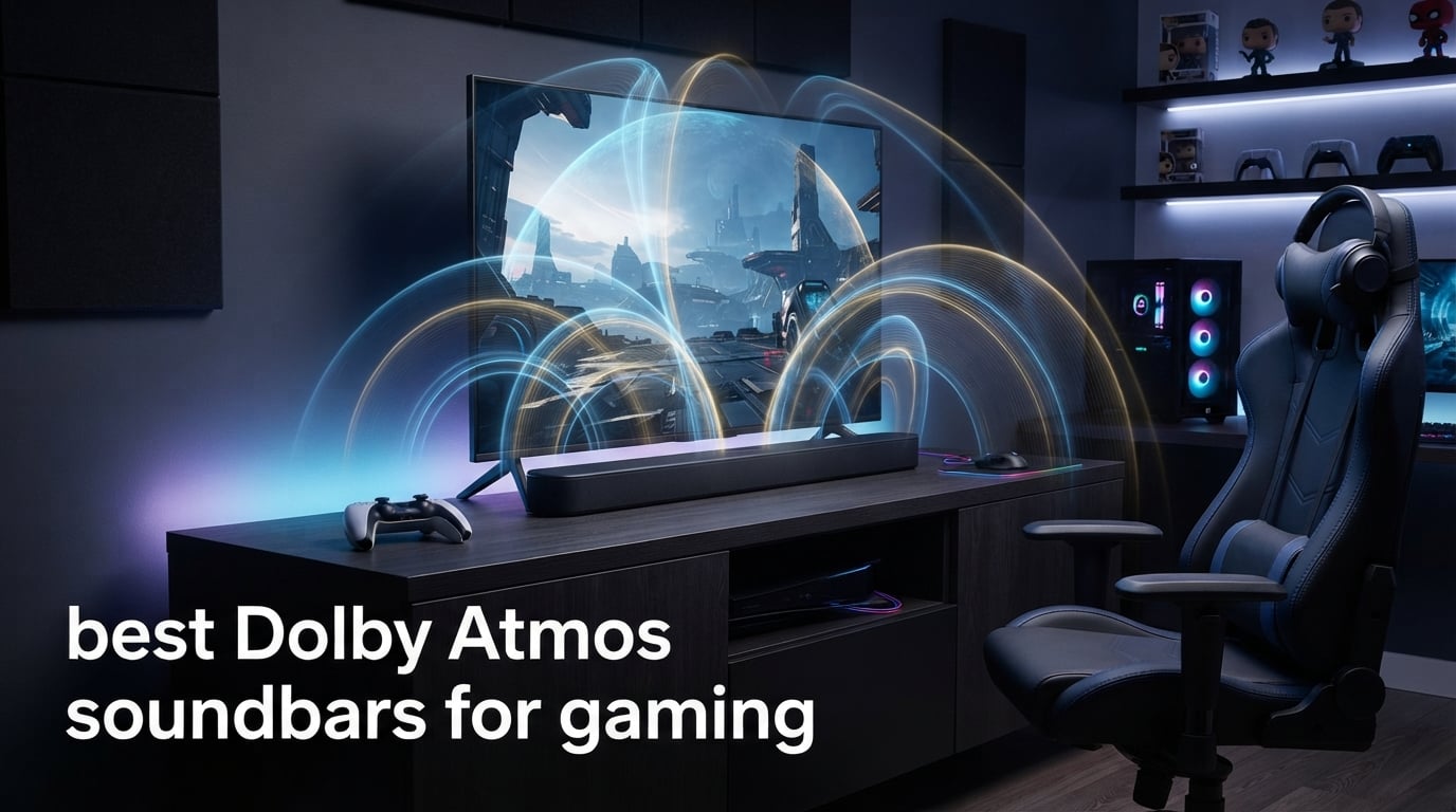 best Dolby Atmos soundbars for gaming