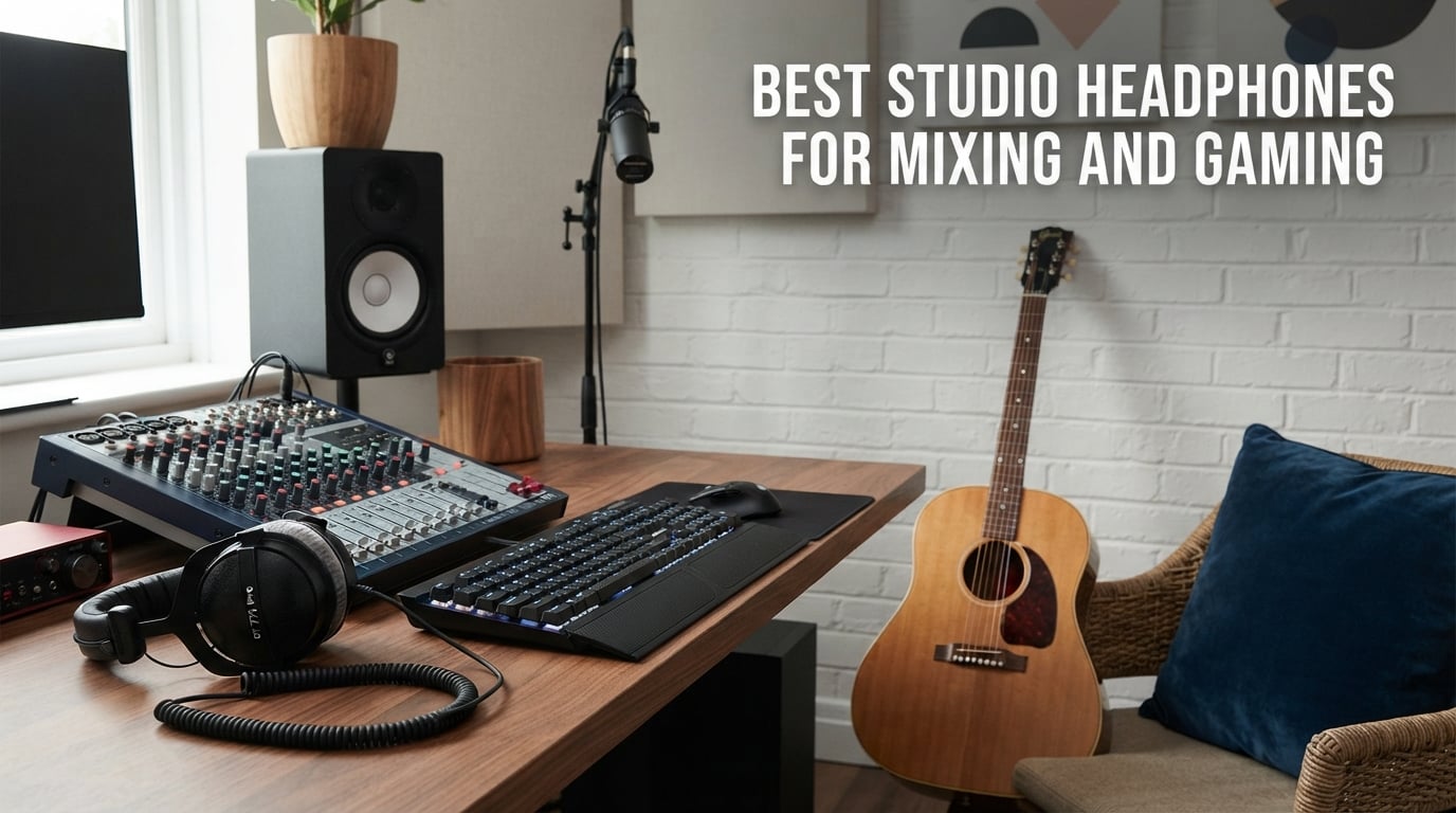 best studio headphones for mixing and gaming