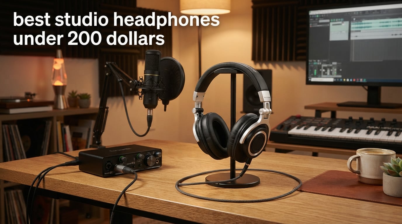 best studio headphones under 200 dollars