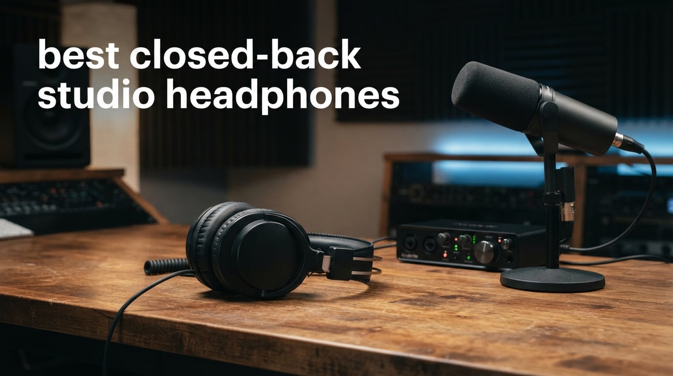 best closed-back studio headphones