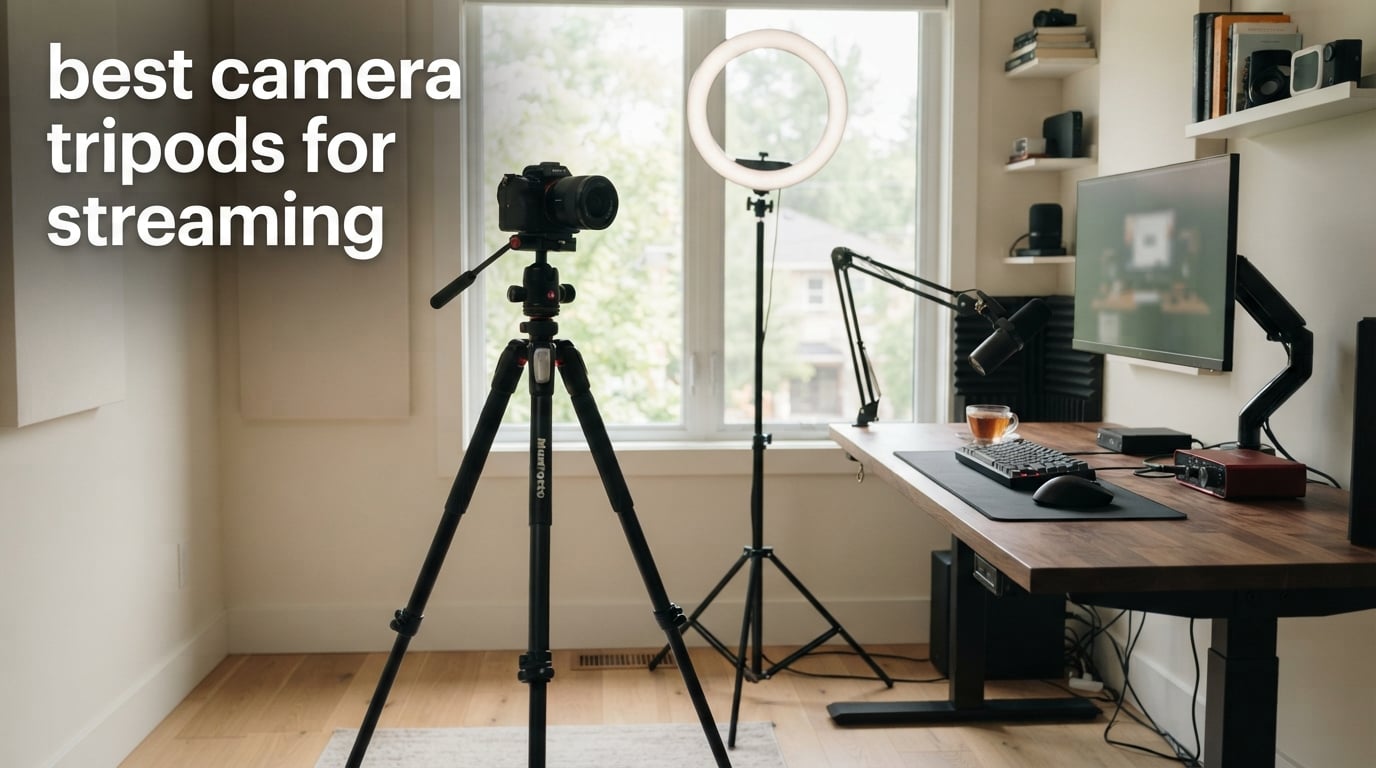 best camera tripods for streaming