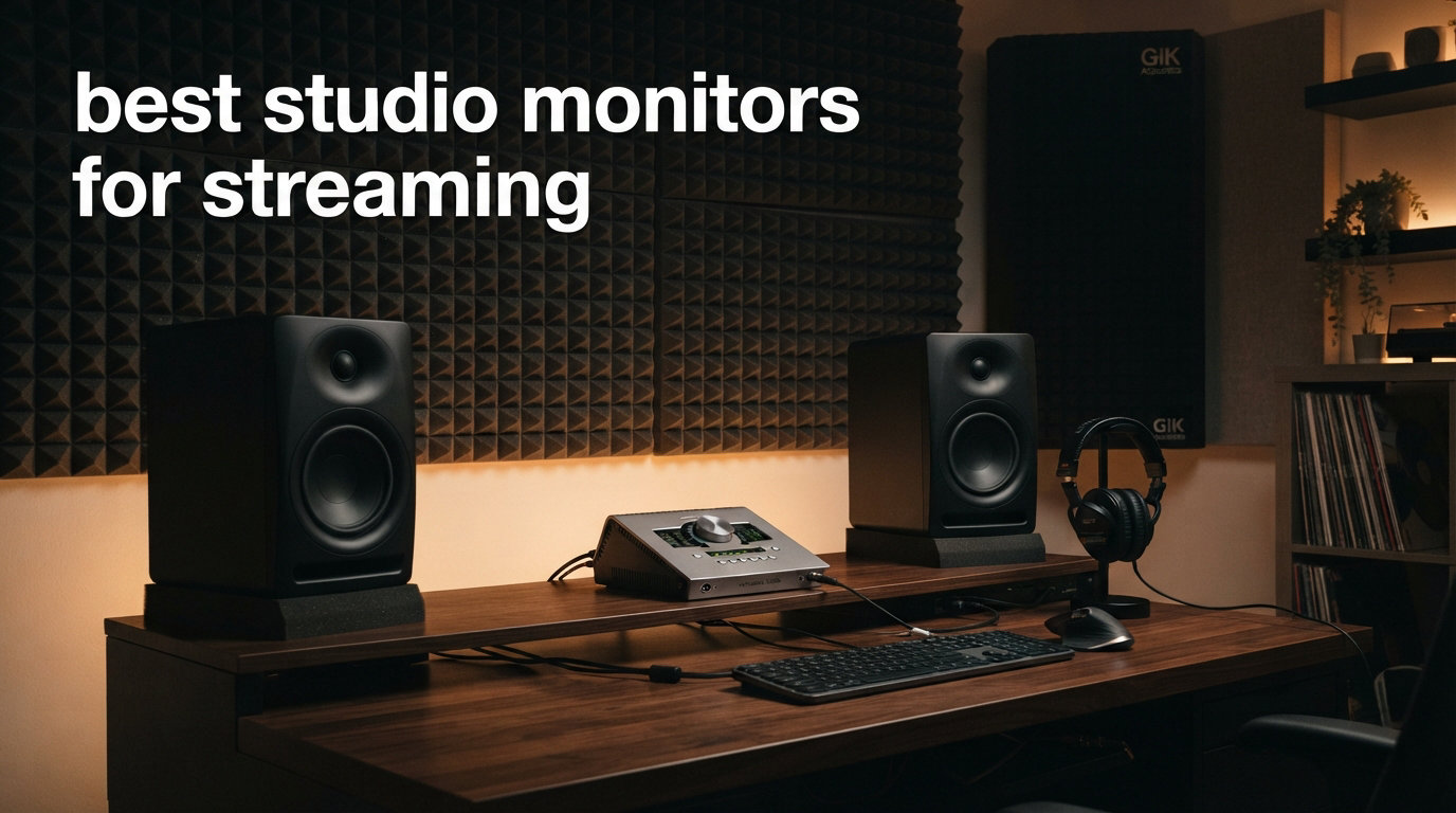 best studio monitors for streaming