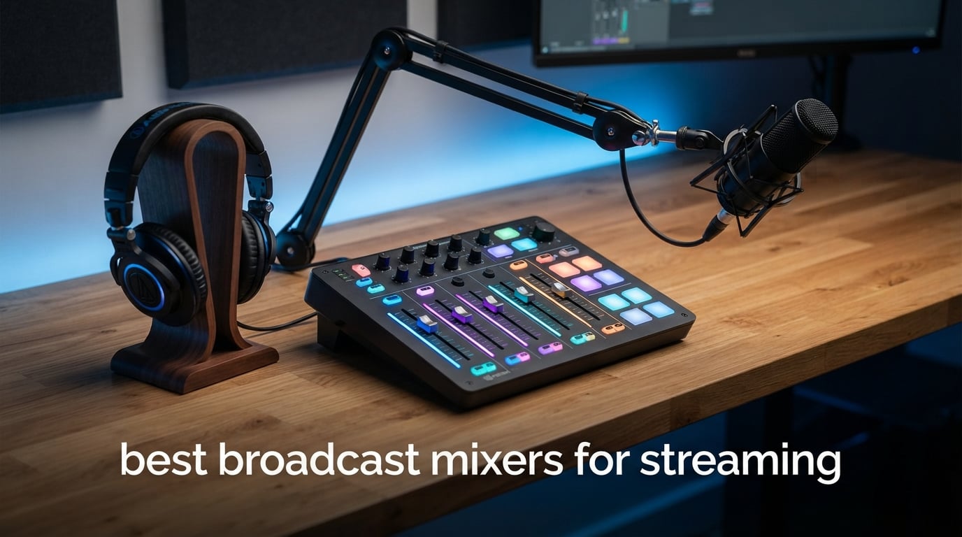 best broadcast mixers for streaming