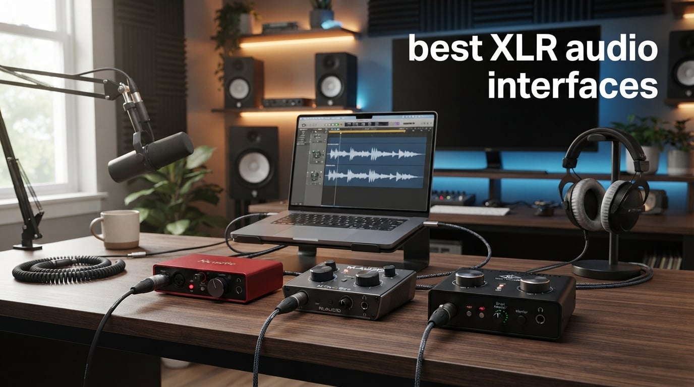 best XLR audio interfaces