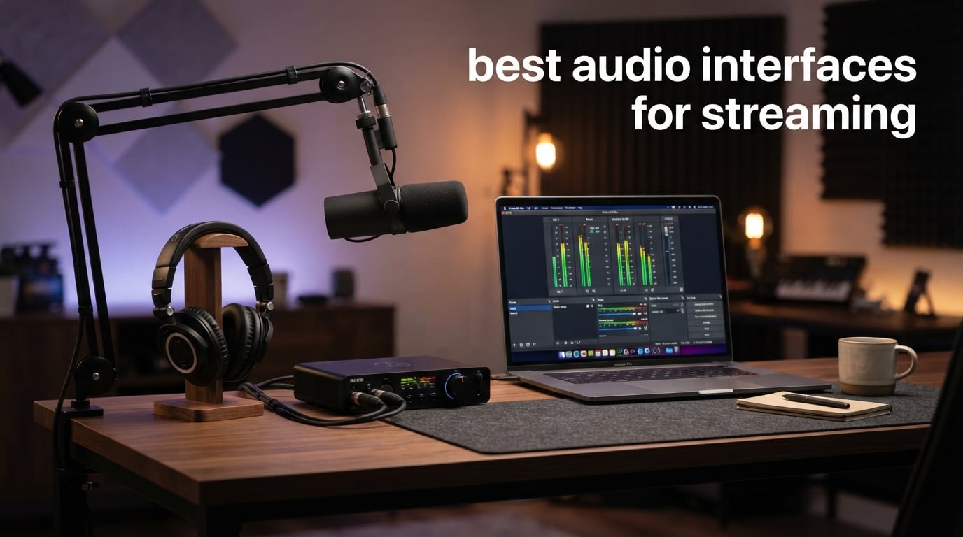 best audio interfaces for streaming
