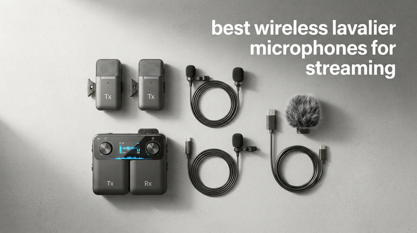 best wireless lavalier microphones for streaming