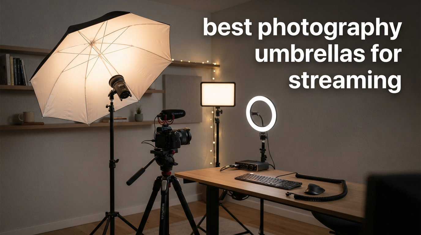 best photography umbrellas for streaming