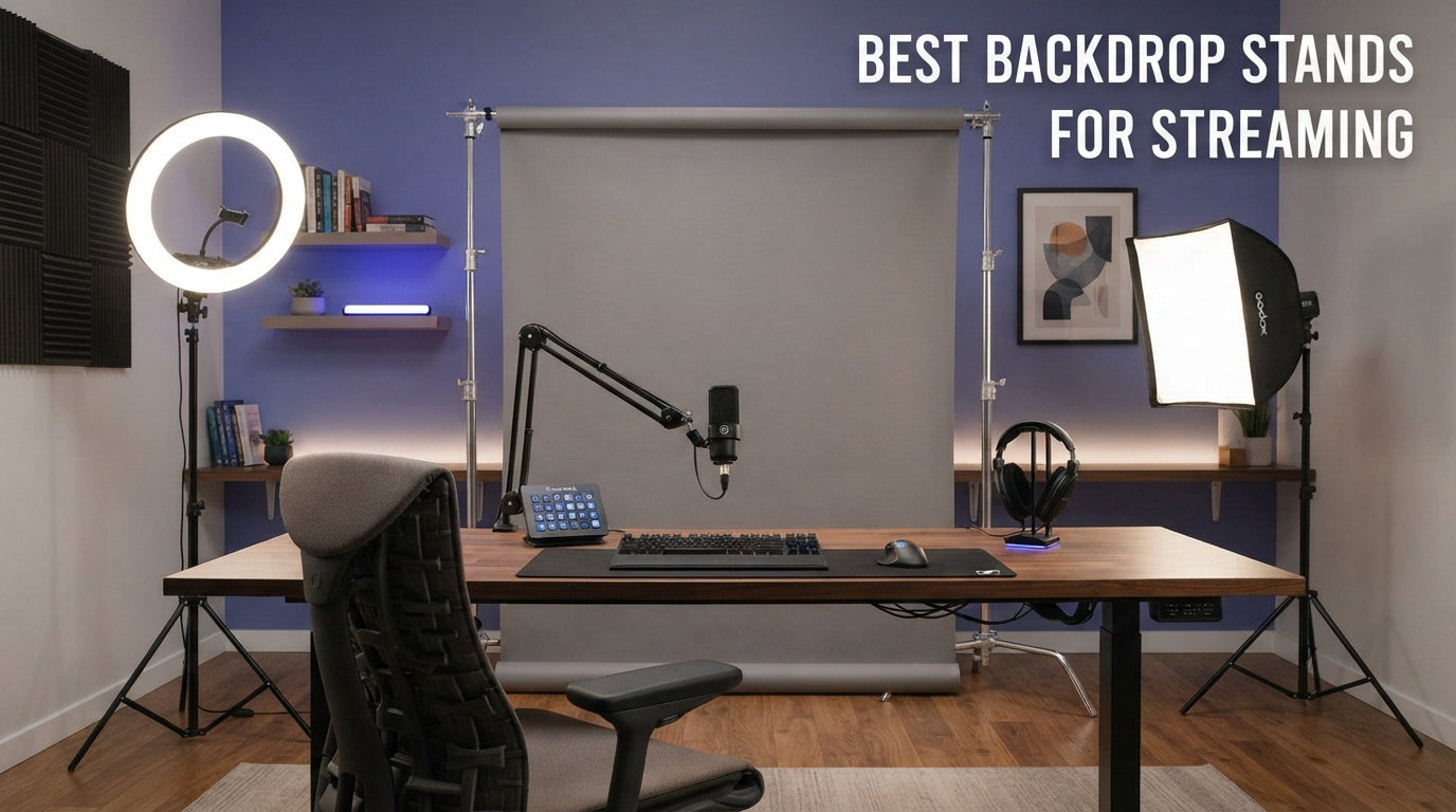 best backdrop stands for streaming