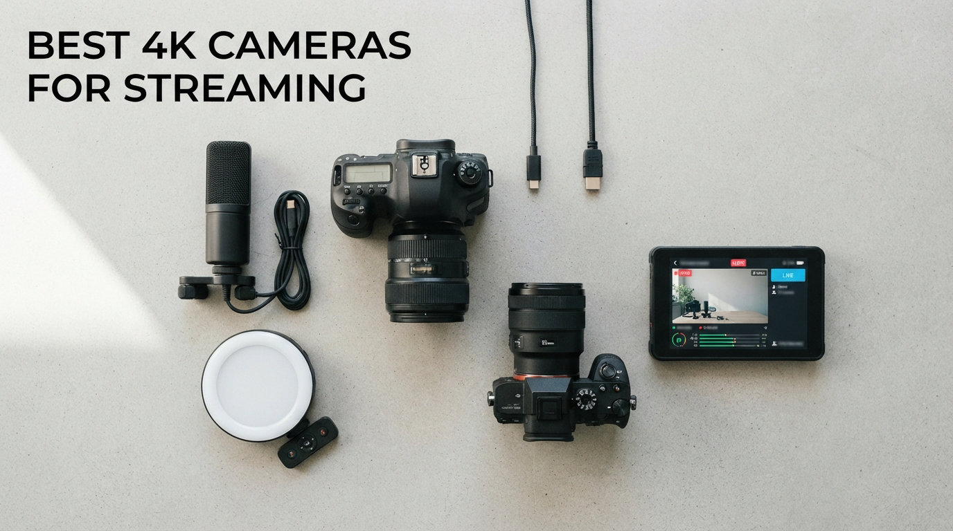 best 4K cameras for streaming