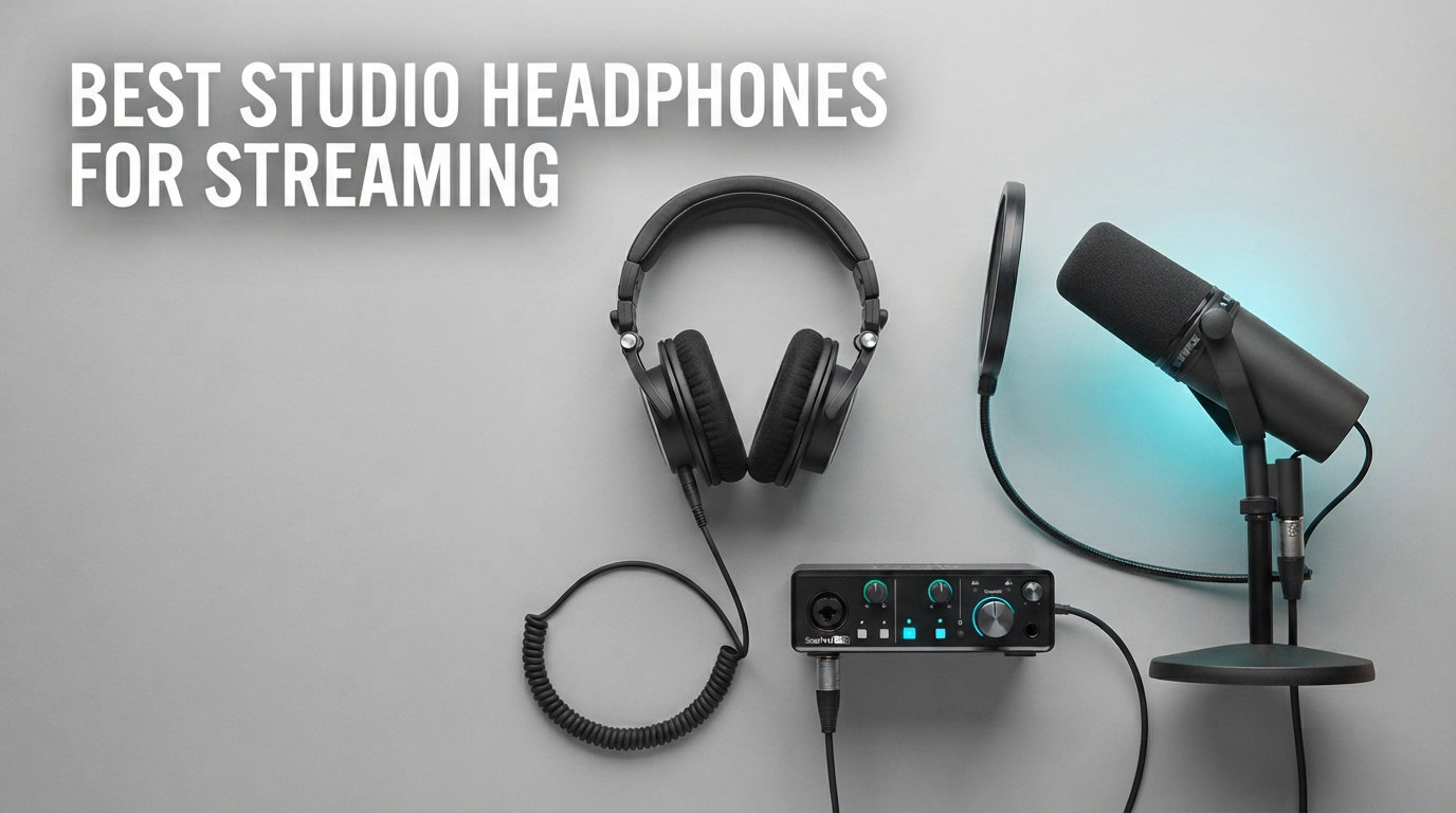 best studio headphones for streaming