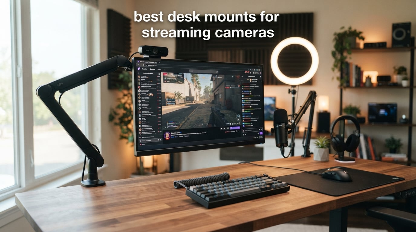 best desk mounts for streaming cameras
