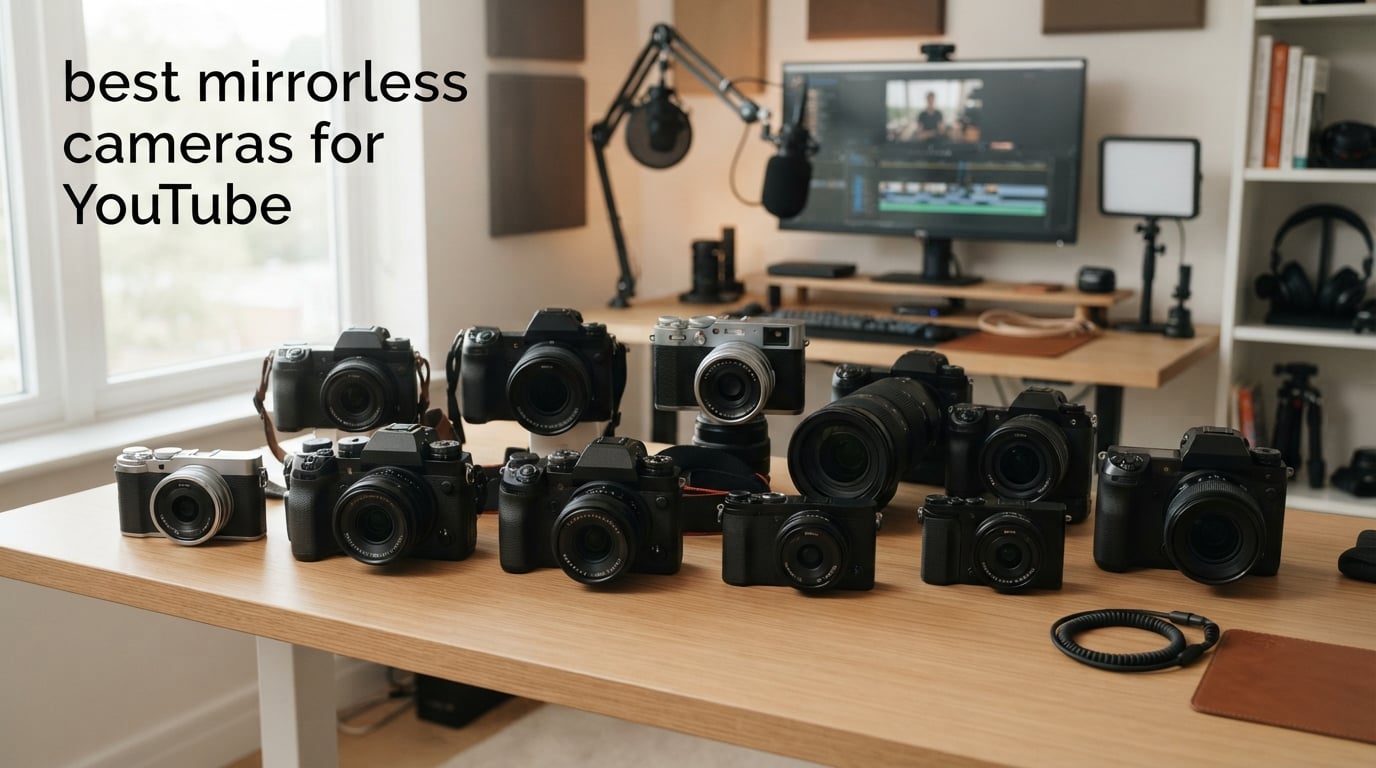 best mirrorless cameras for YouTube
