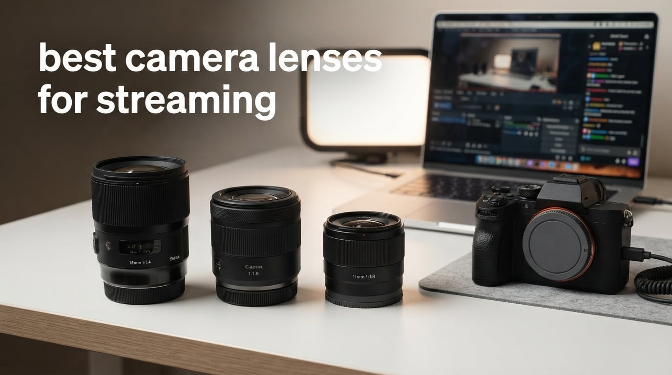 best camera lenses for streaming