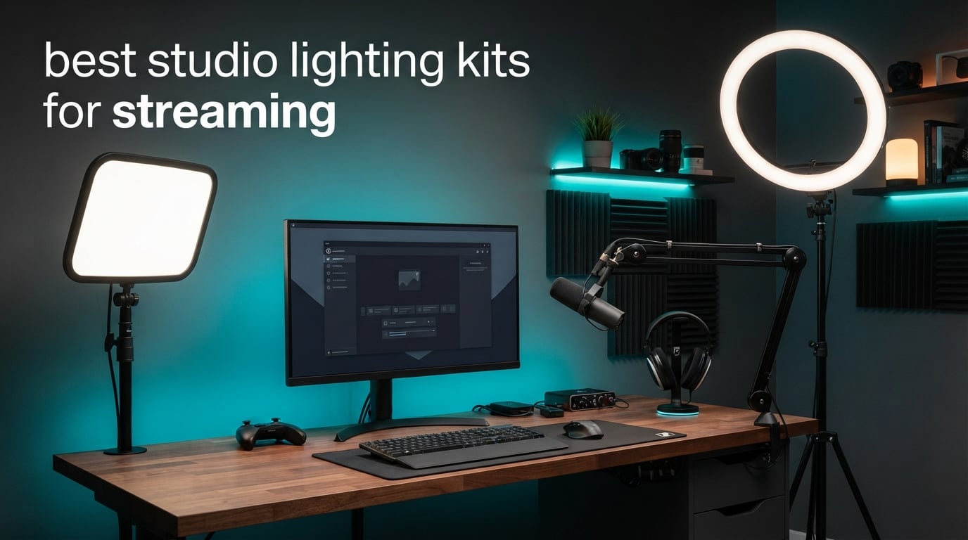 best studio lighting kits for streaming