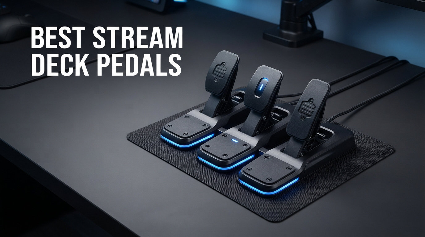 best stream deck pedals
