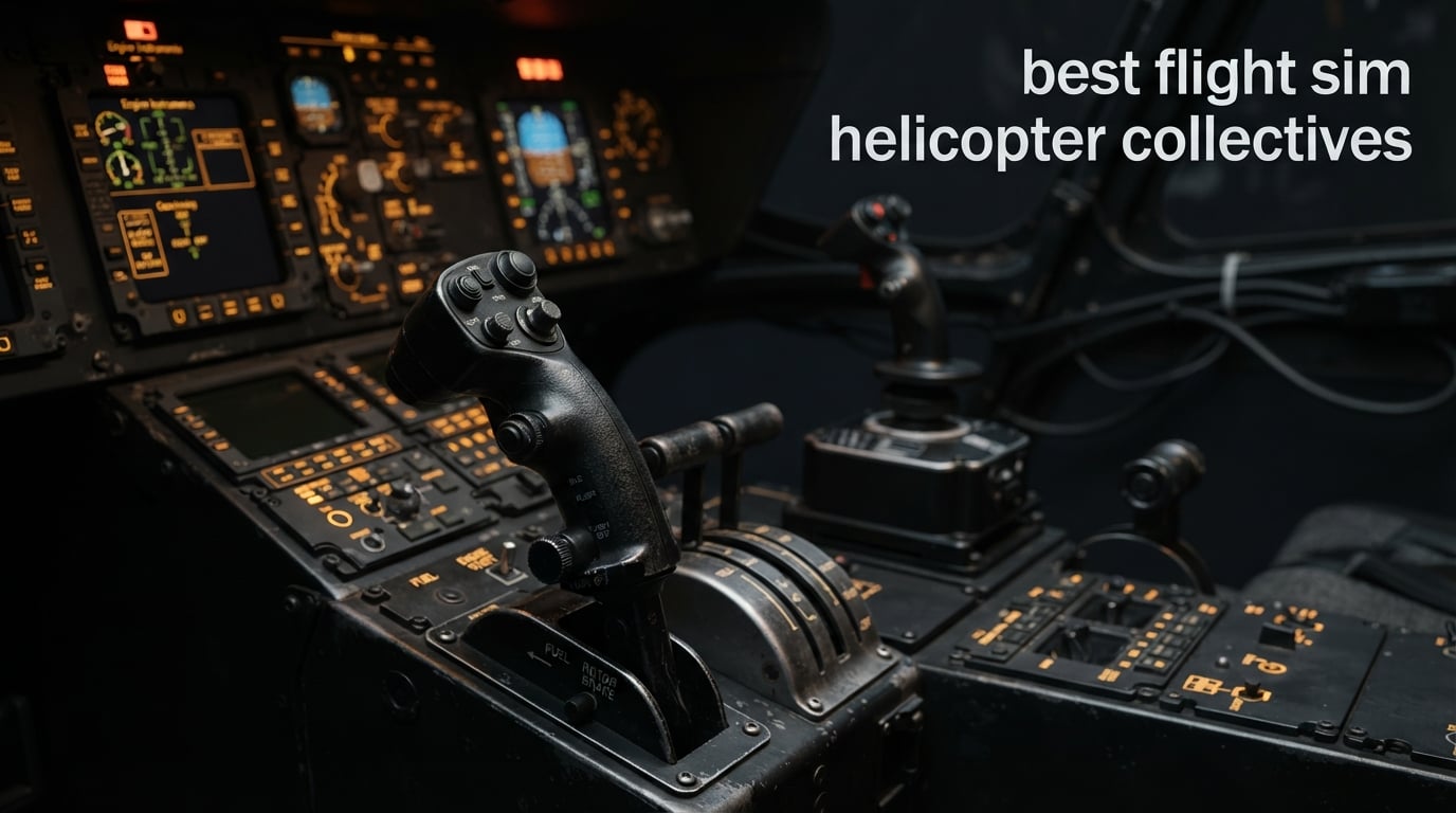 best flight sim helicopter collectives
