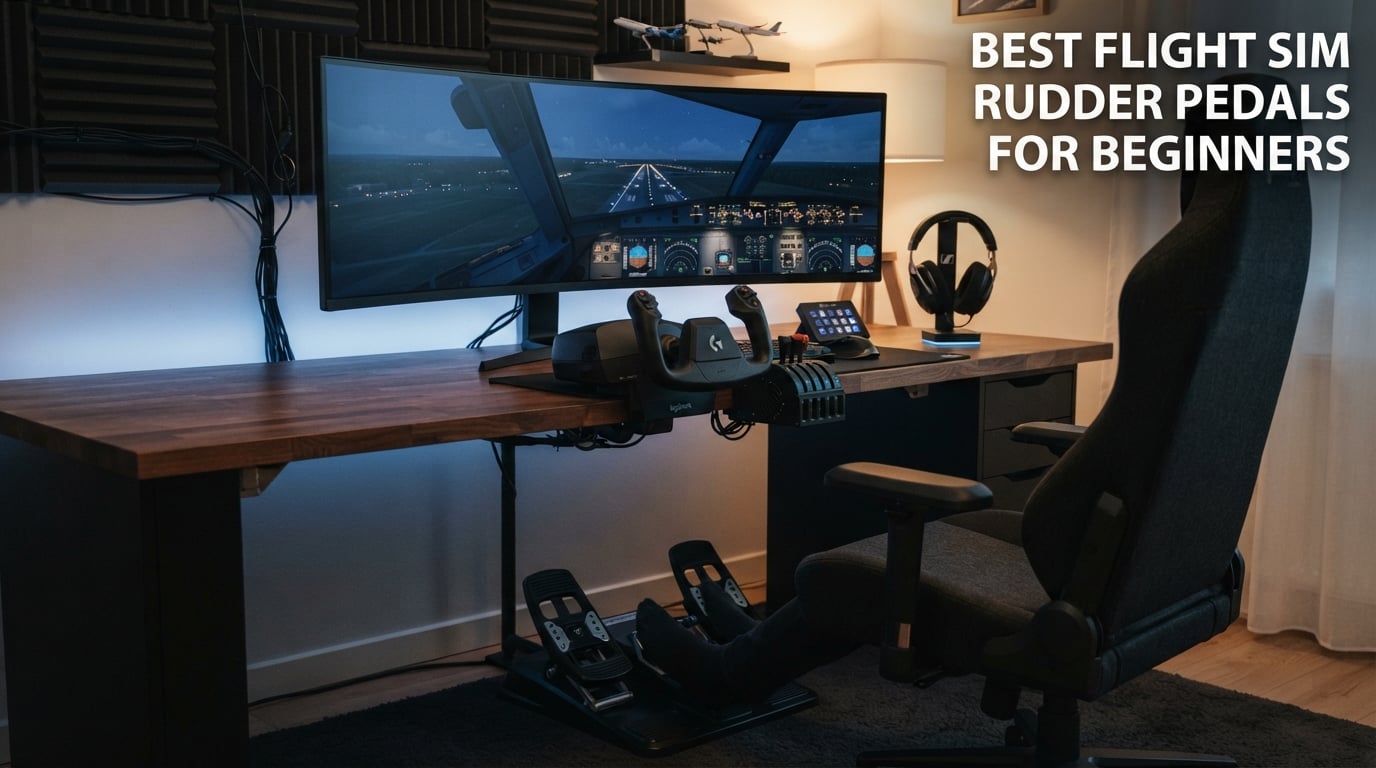 best flight sim rudder pedals for beginners