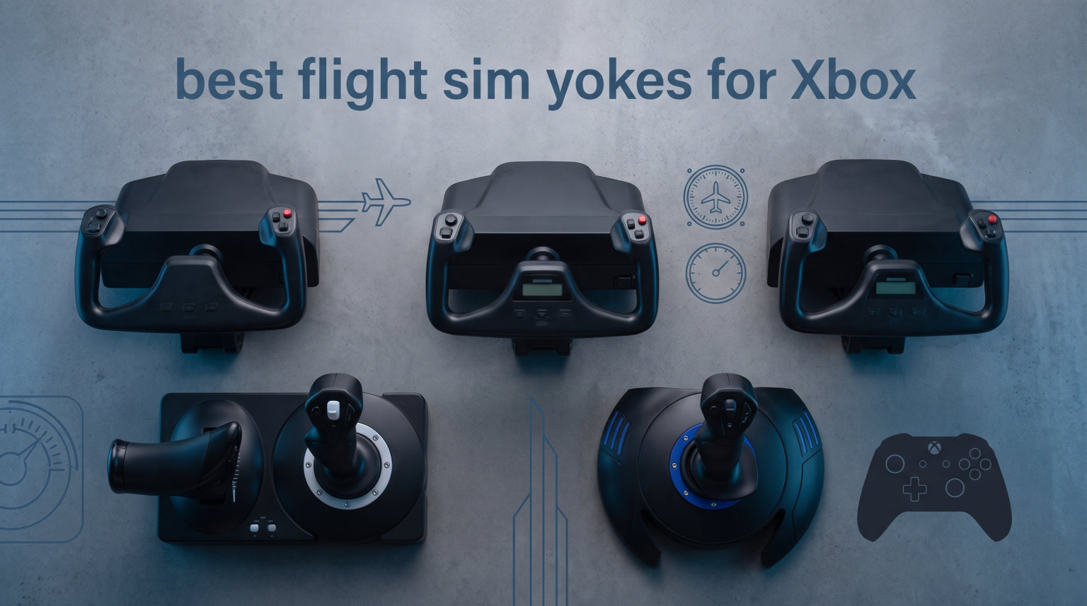 best flight sim yokes for Xbox