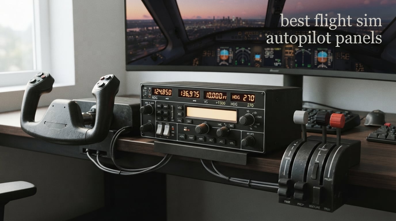 best flight sim autopilot panels