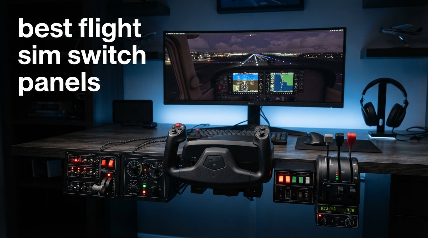 best flight sim switch panels