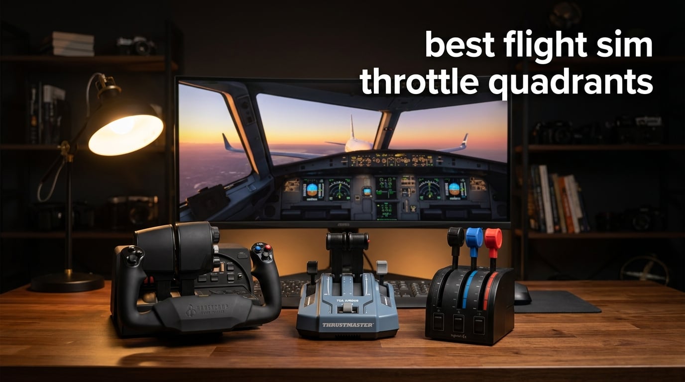 best flight sim throttle quadrants