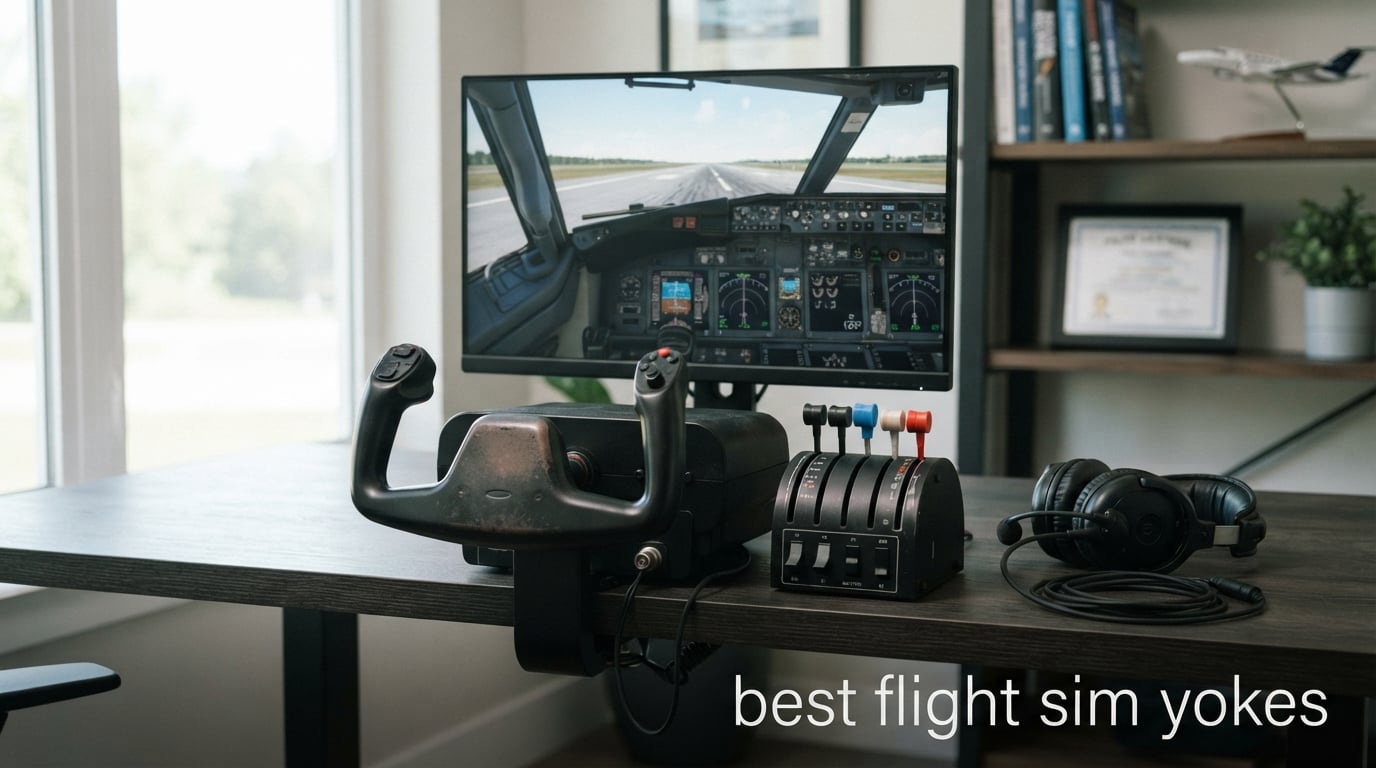 best flight sim yokes