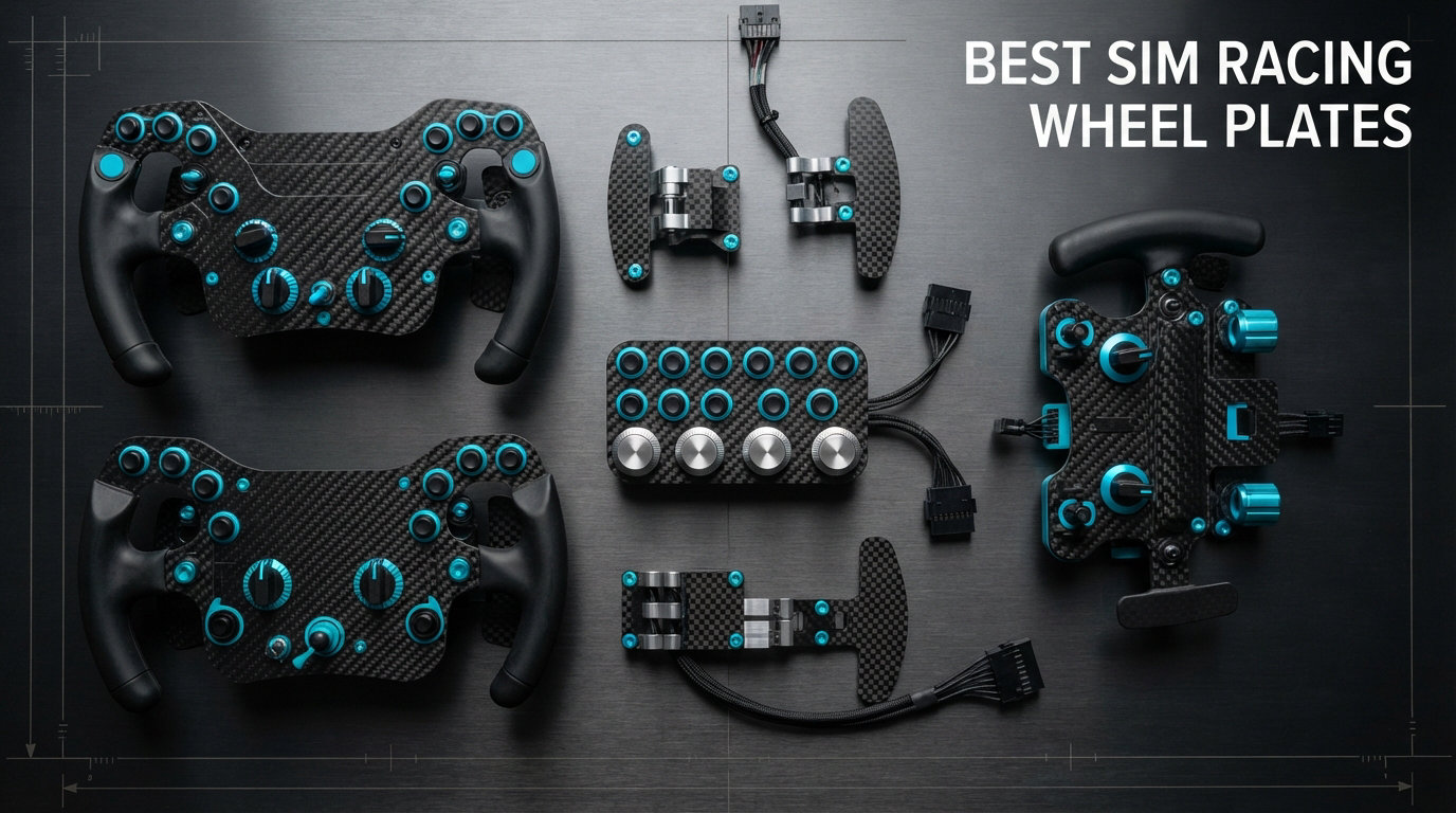 best sim racing wheel plates