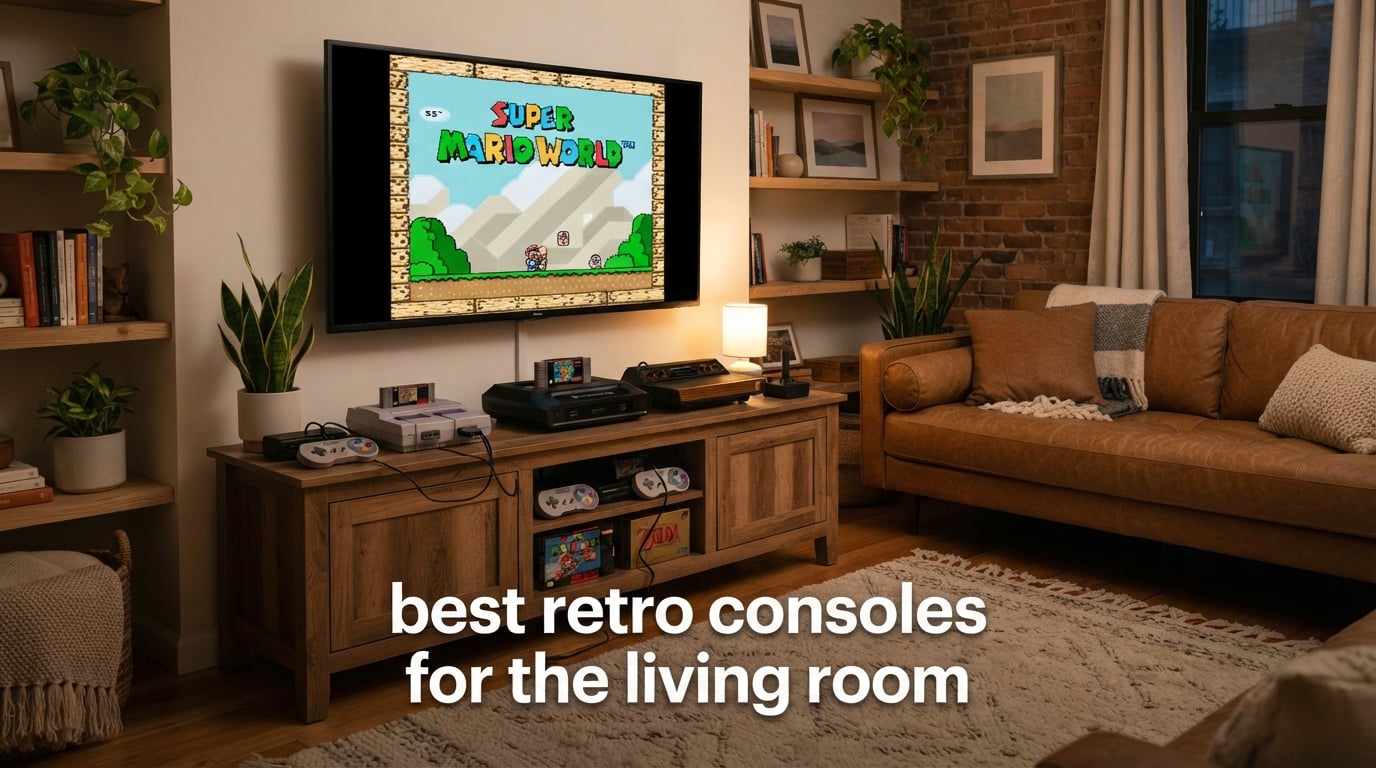 best retro consoles for the living room