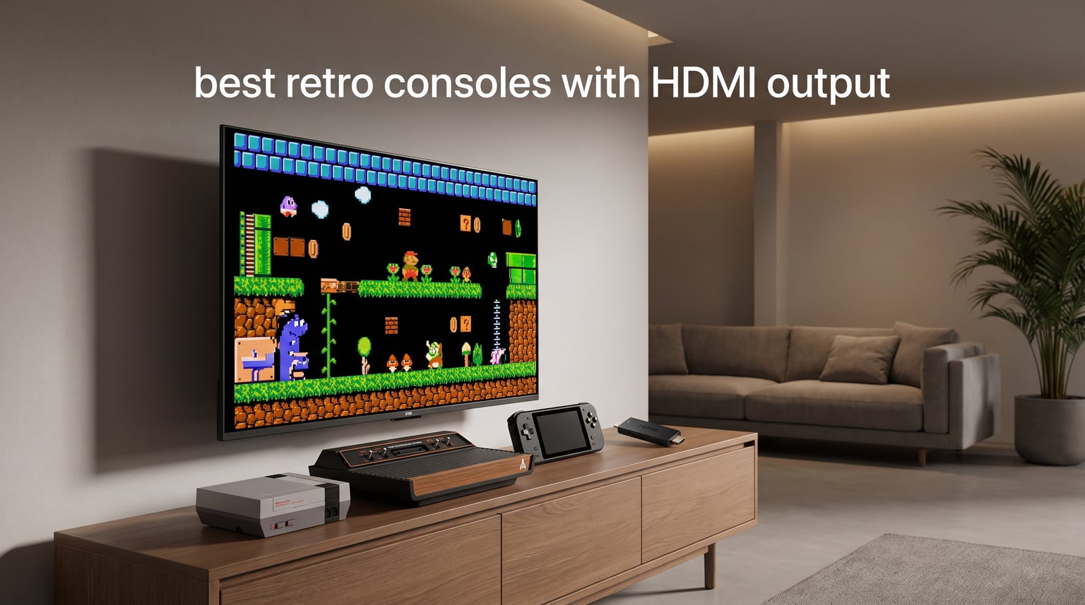 best retro consoles with HDMI output
