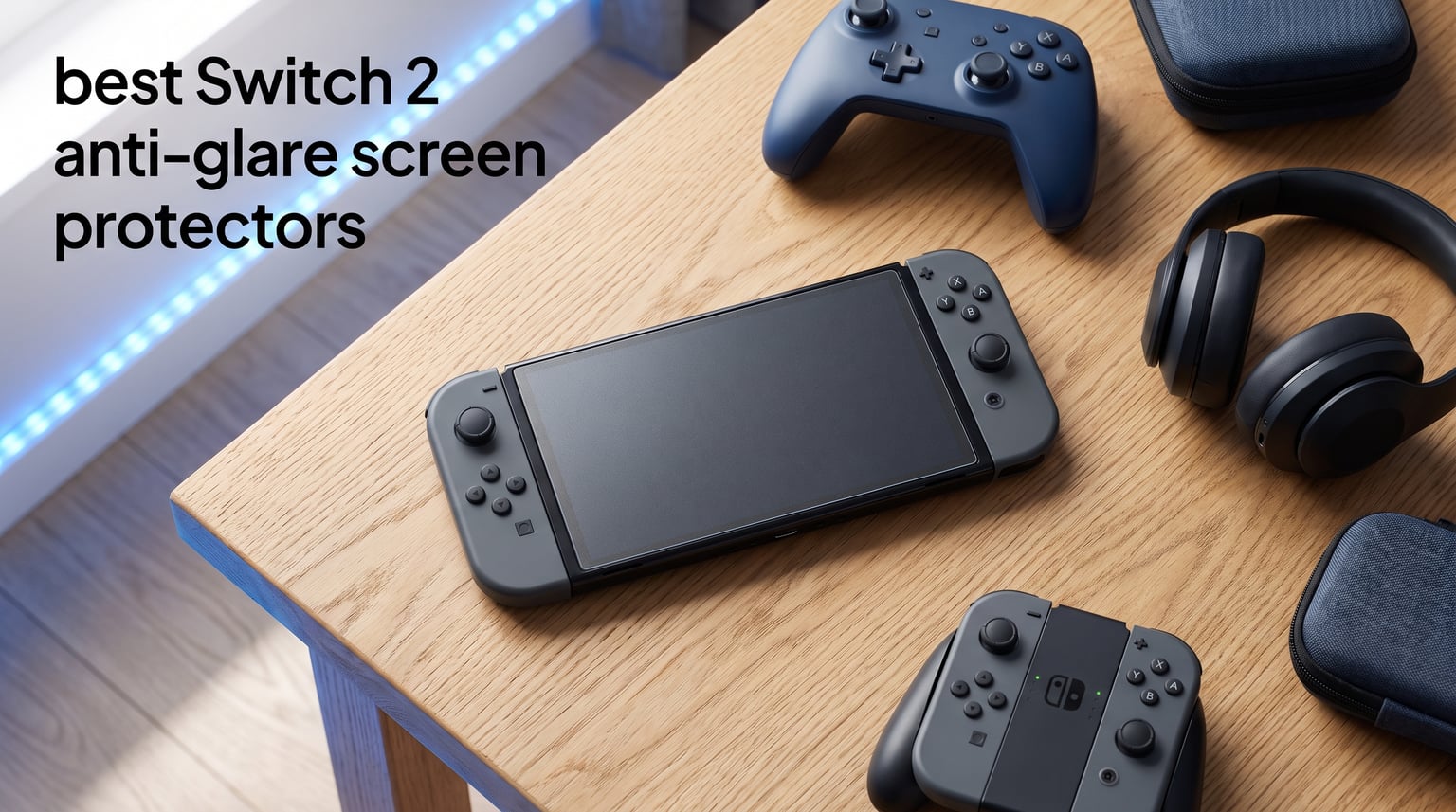 best Switch 2 anti-glare screen protectors