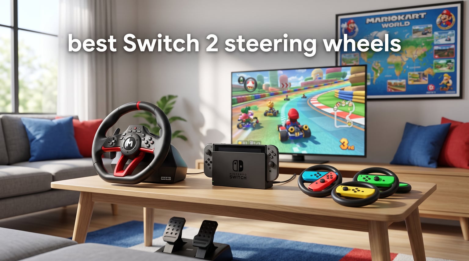 best Switch 2 steering wheels