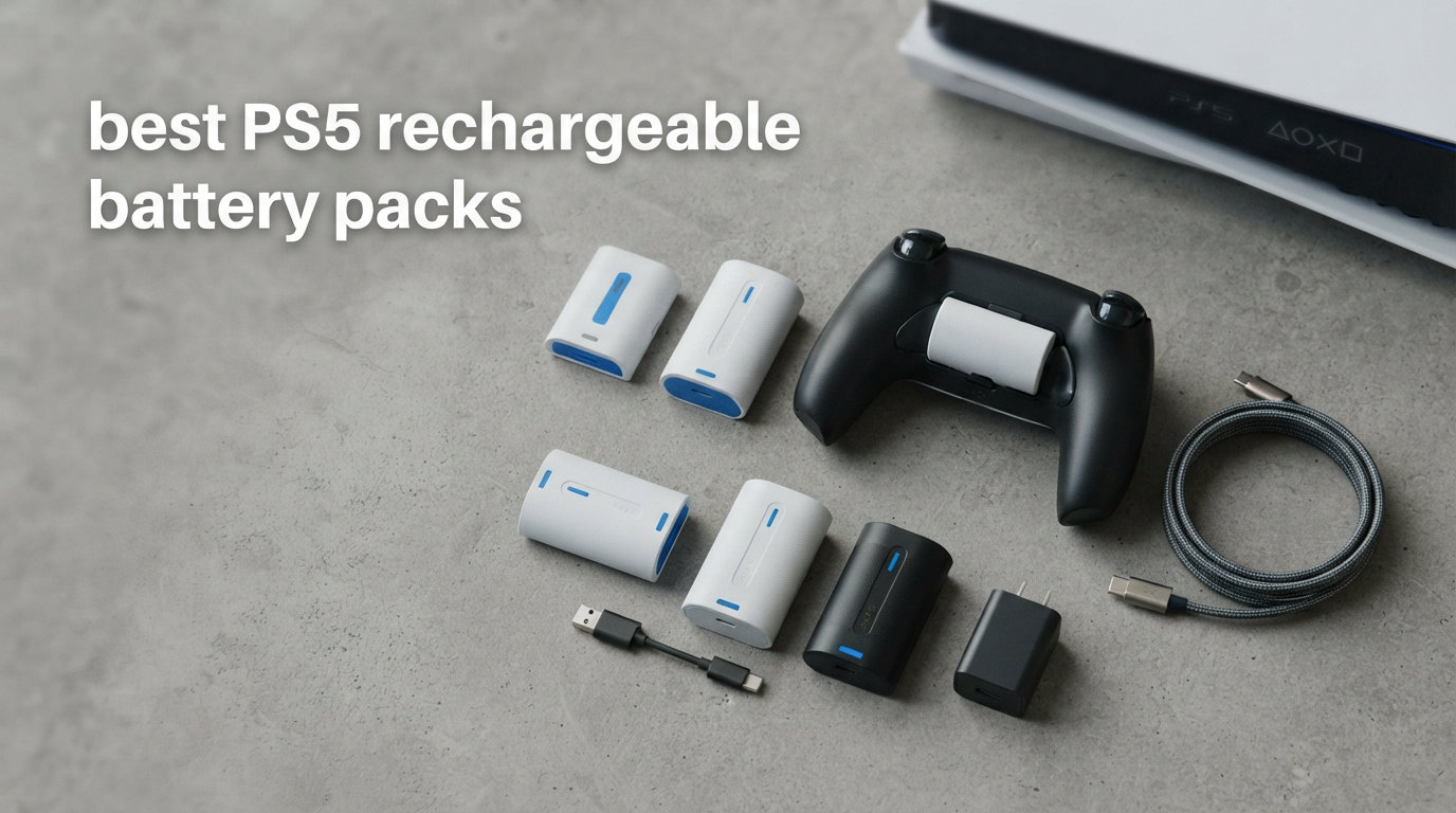 best PS5 rechargeable battery packs